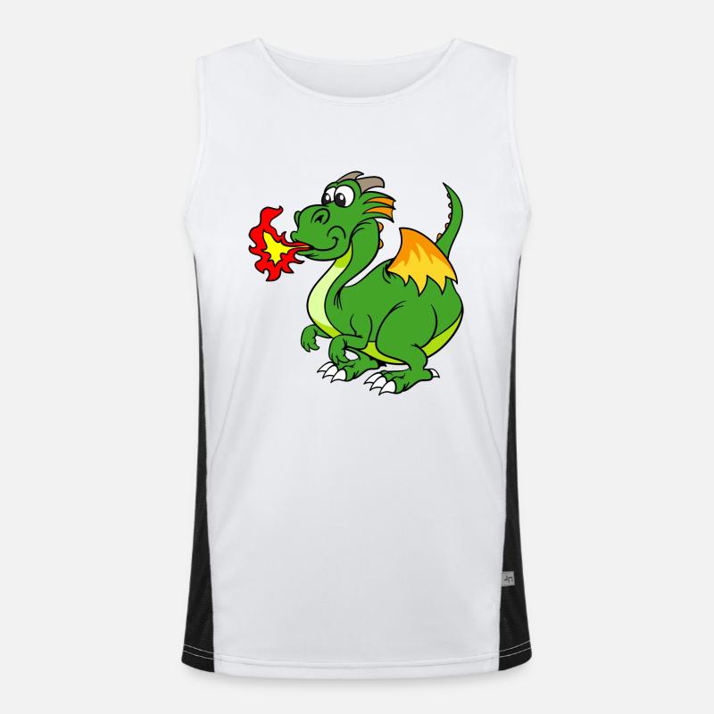 dragon Men's Functional Contrast Tank Top 