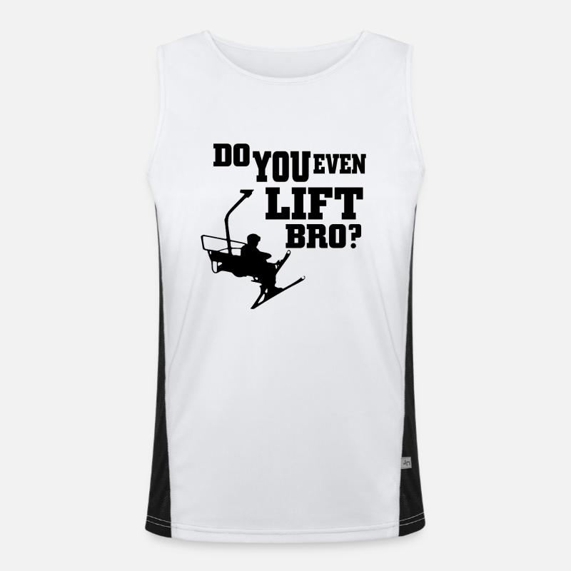 ski Men's Functional Contrast Tank Top 