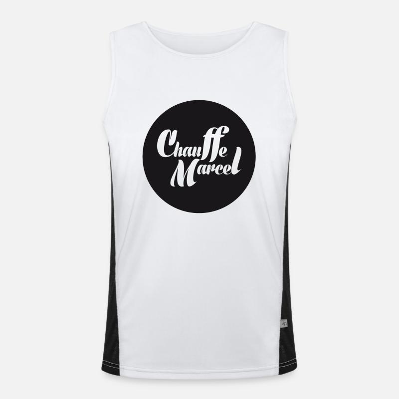 CHAUFFE MARCEL! Débardeur respirant contrasté Homme 