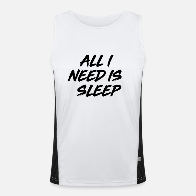 Sleep Men's Functional Contrast Tank Top 