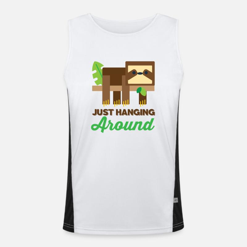 chat doux Débardeur respirant contrasté Homme 