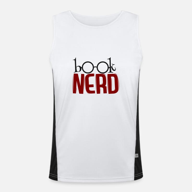 bookworm Men's Functional Contrast Tank Top 