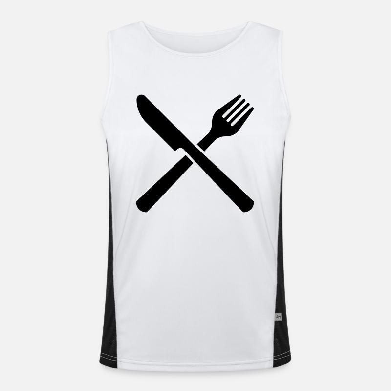 couverts Débardeur respirant contrasté Homme 