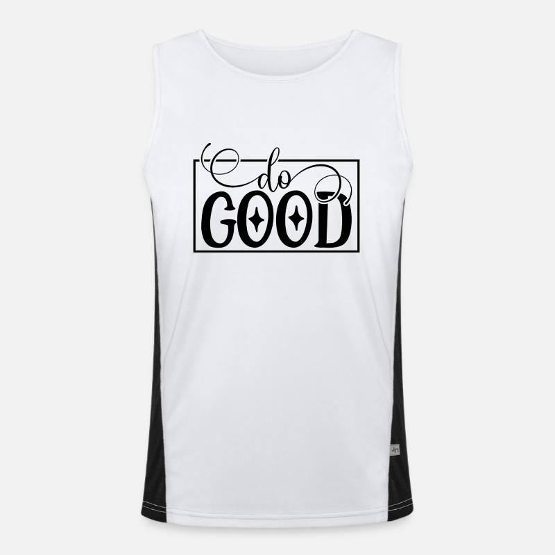 Do good Men's Functional Contrast Tank Top 