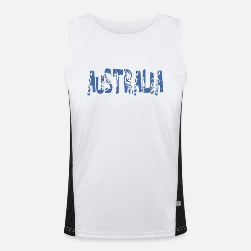 AUSTRALIA Men's Functional Contrast Tank Top 