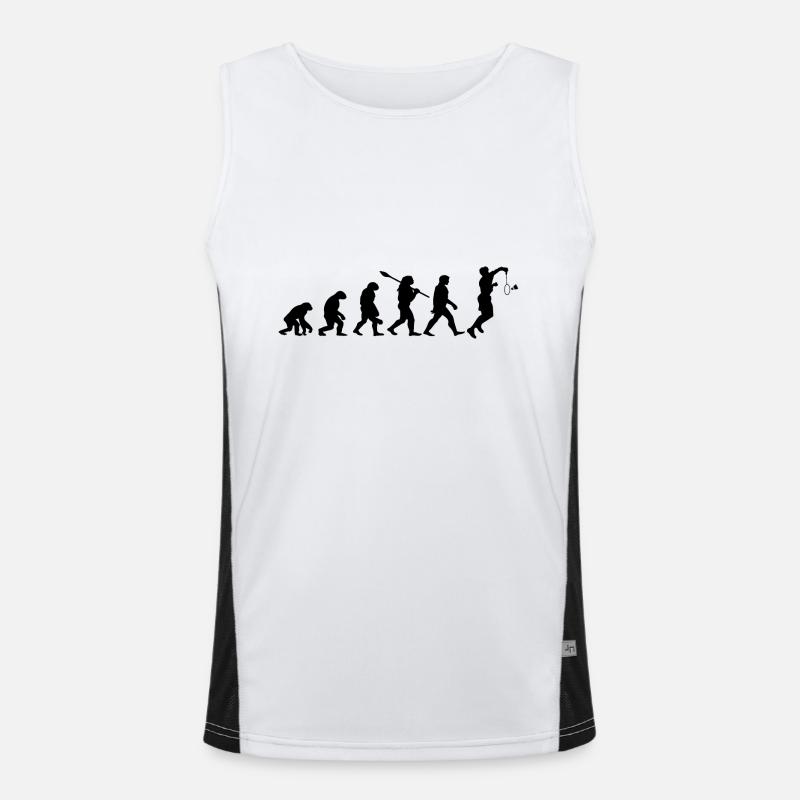 Badminton Evolution Joueur de badminton Débardeur respirant contrasté Homme 
