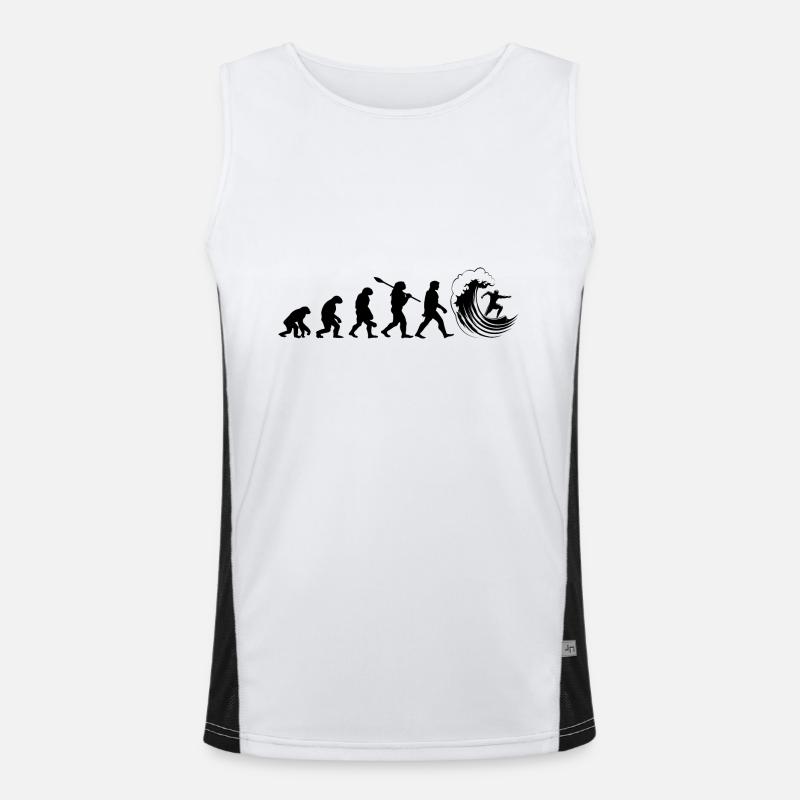 Evolution Surf Men's Functional Contrast Tank Top 