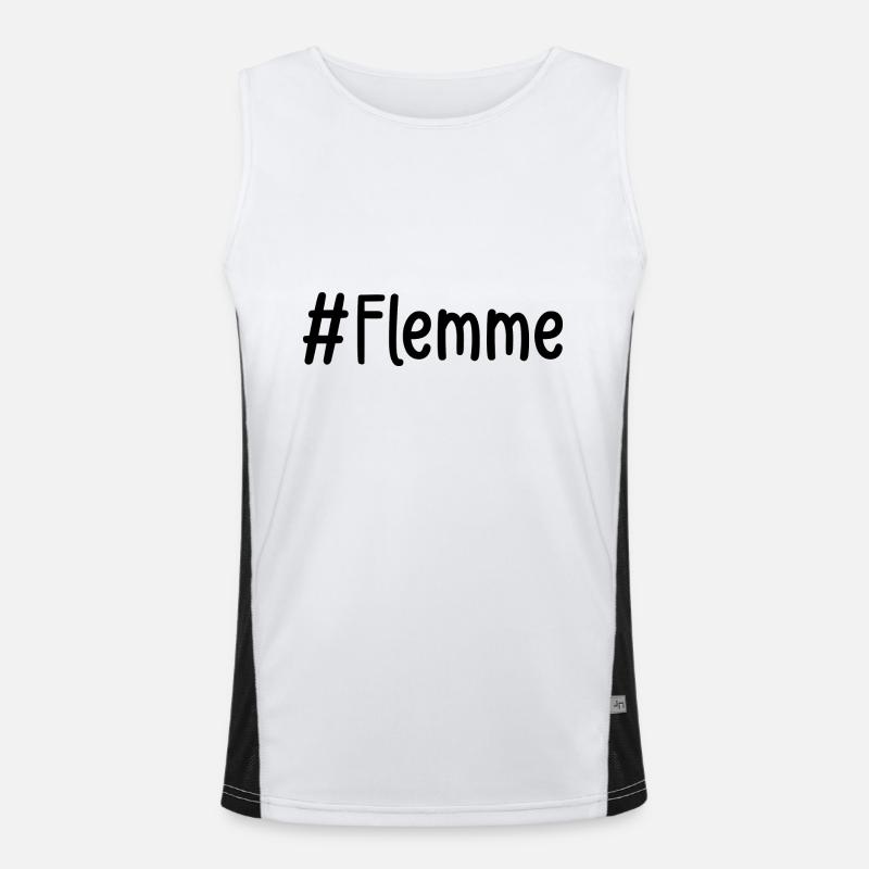 Lazy Men's Functional Contrast Tank Top 