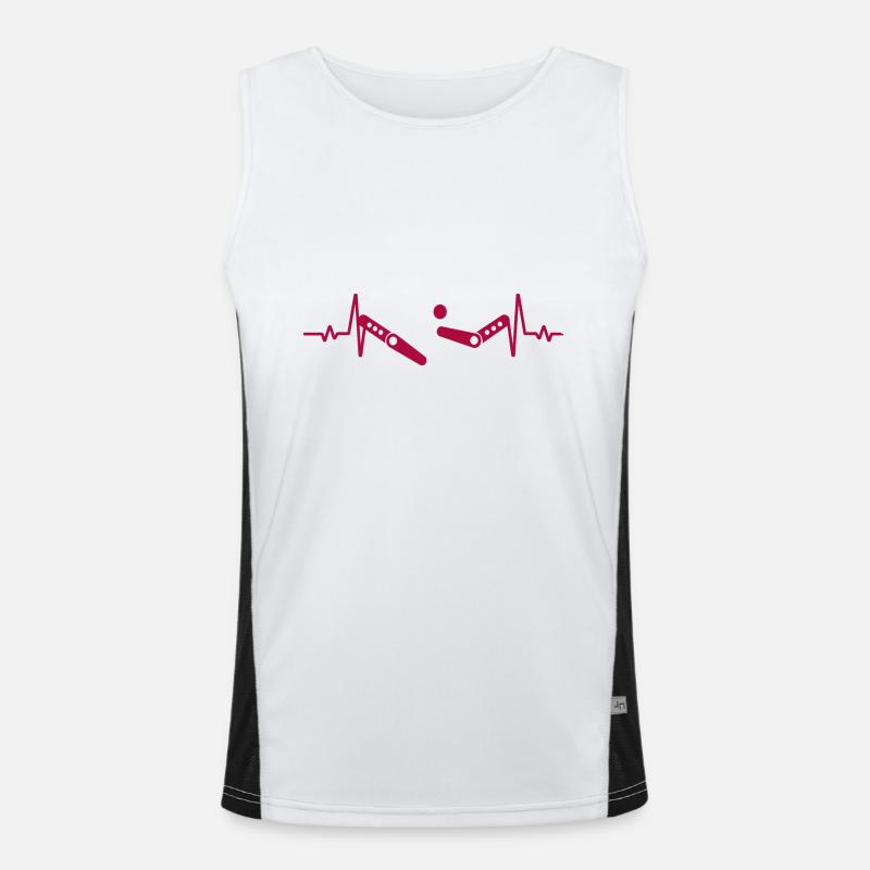 Flipper Jeu d'arcade Débardeur respirant contrasté Homme 