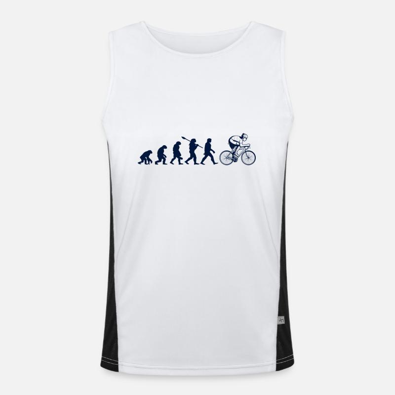 Evolution du cyclisme Débardeur respirant contrasté Homme 