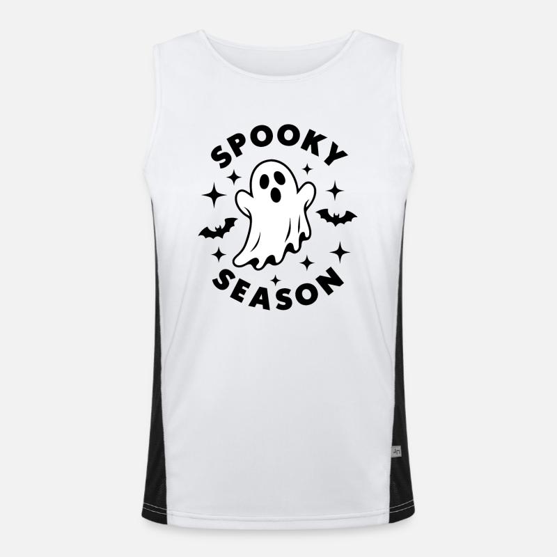 Saison effrayante Débardeur respirant contrasté Homme 