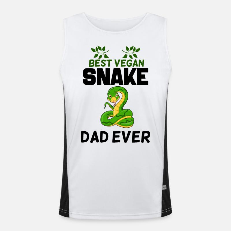 Snake Vegans Men's Functional Contrast Tank Top 