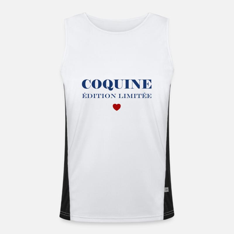 Coquine Débardeur respirant contrasté Homme 