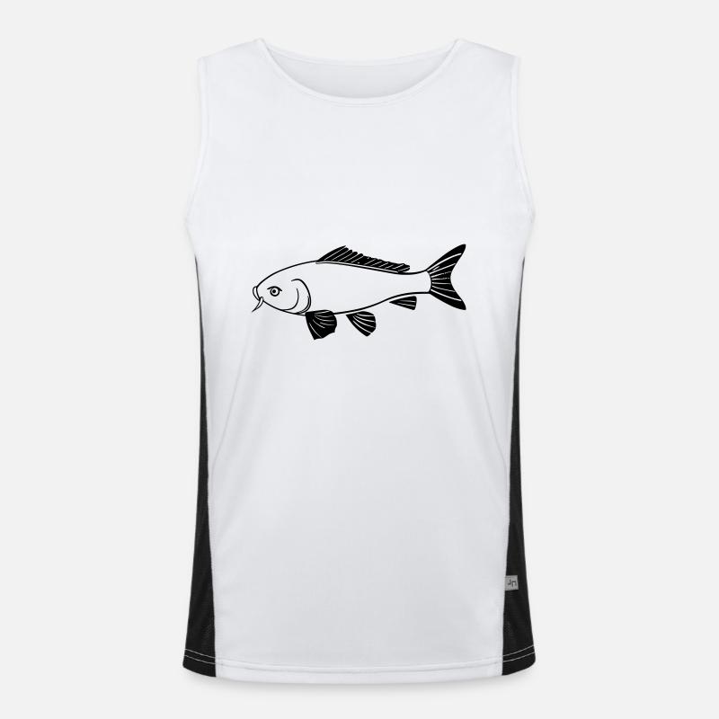 poisson Débardeur respirant contrasté Homme 