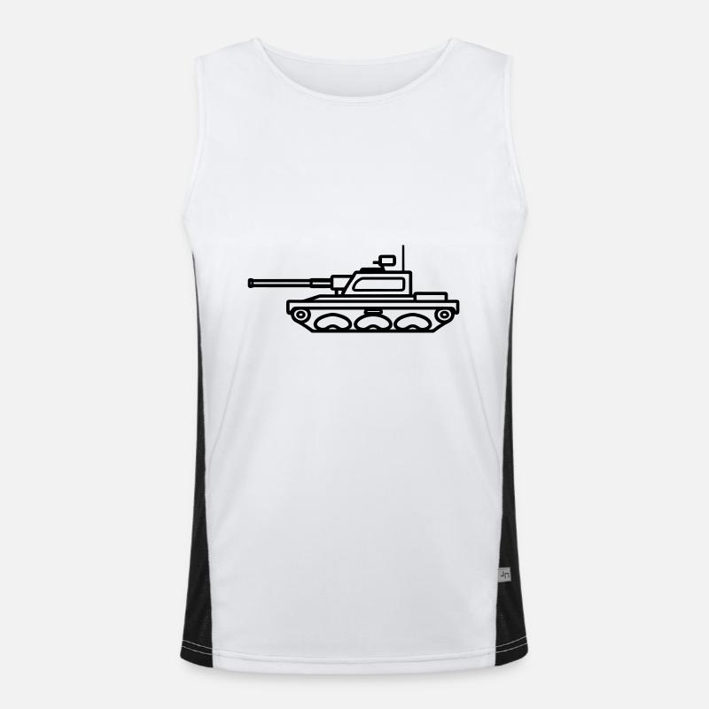 tank Men's Functional Contrast Tank Top 