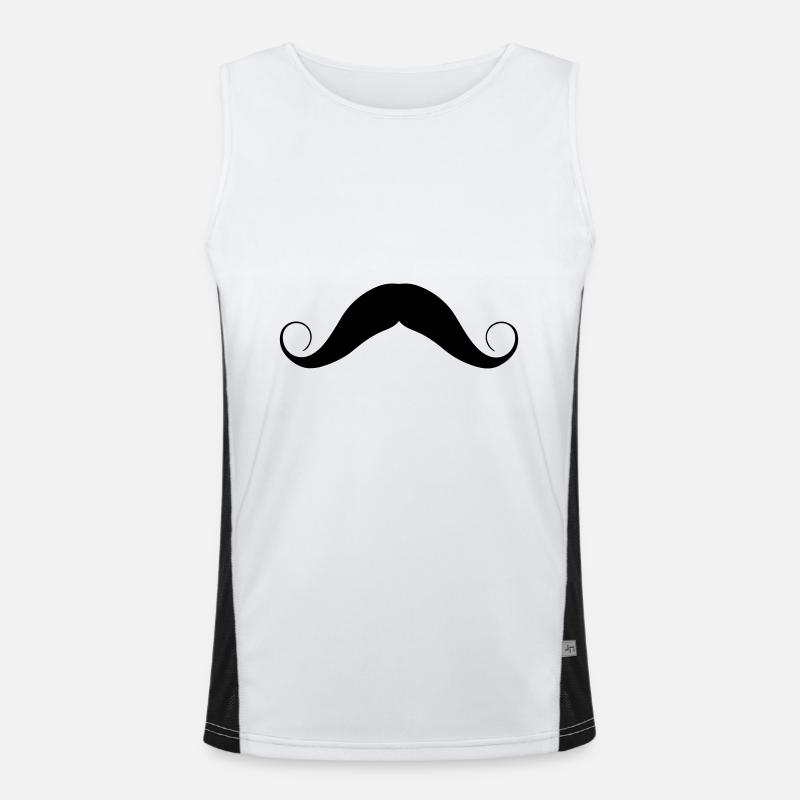 Moustache Men's Functional Contrast Tank Top 
