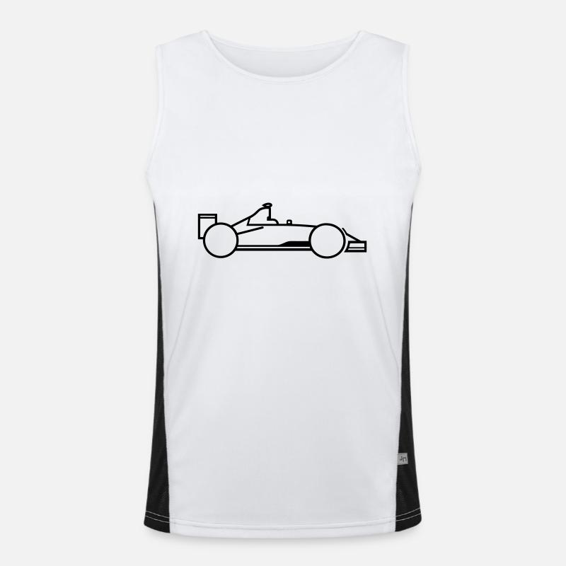 Voiture de Course Débardeur respirant contrasté Homme 