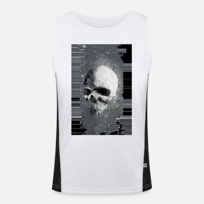 skull bug Débardeur respirant contrasté Homme 