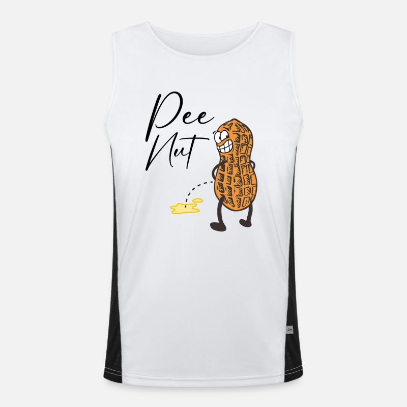 Pee nut Men's Functional Contrast Tank Top 