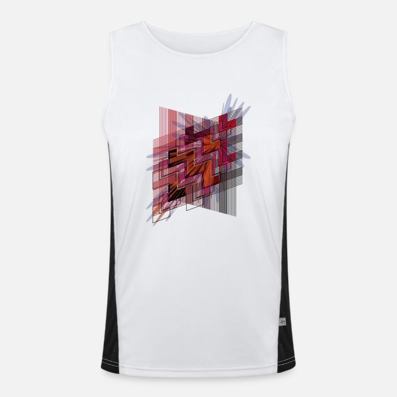 hyperspace5 Men's Functional Contrast Tank Top 