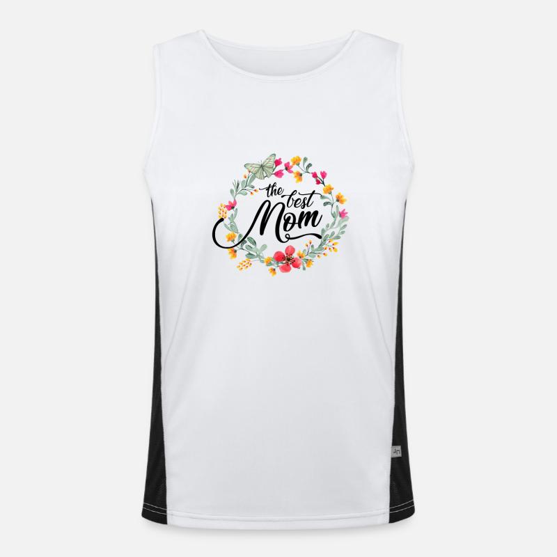 Muttertag Mothersday Muttertagsgeschenk Geschenk Funktionelles Kontrast-Tank Top für Männer 