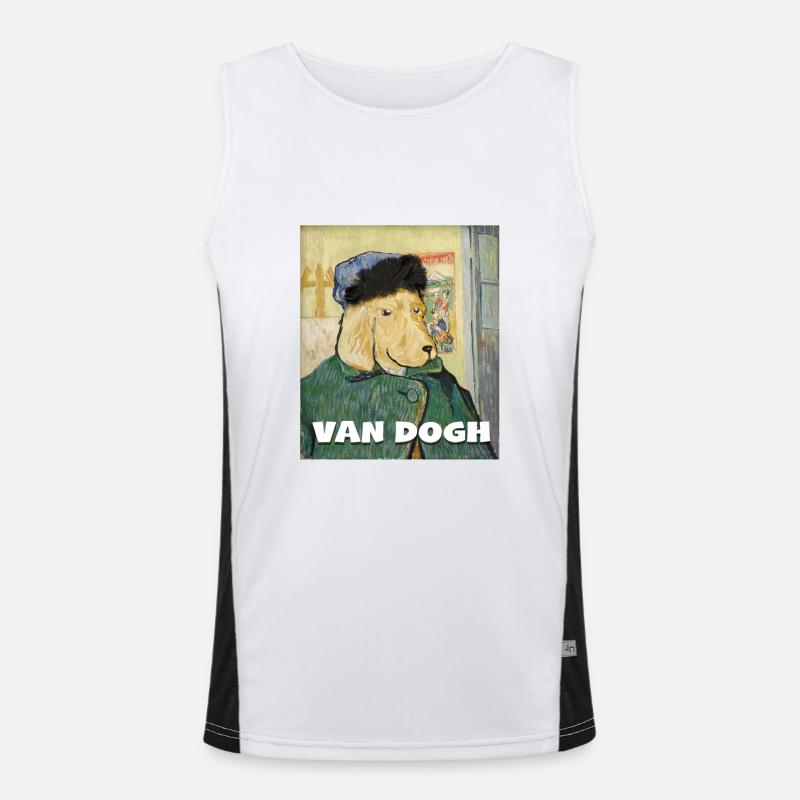 VAN DOGH Men's Functional Contrast Tank Top 