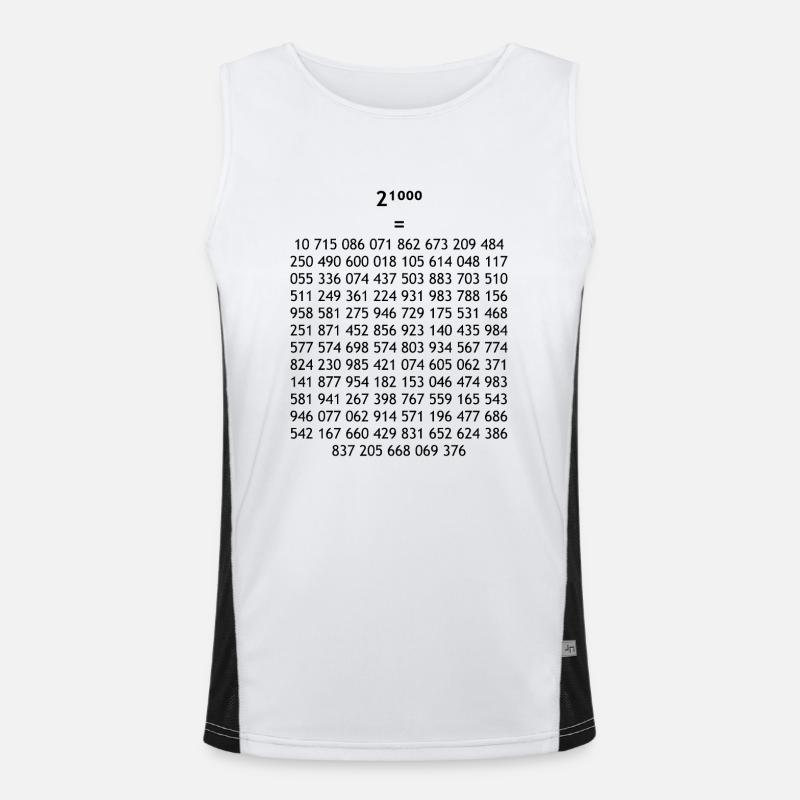 math Men's Functional Contrast Tank Top 