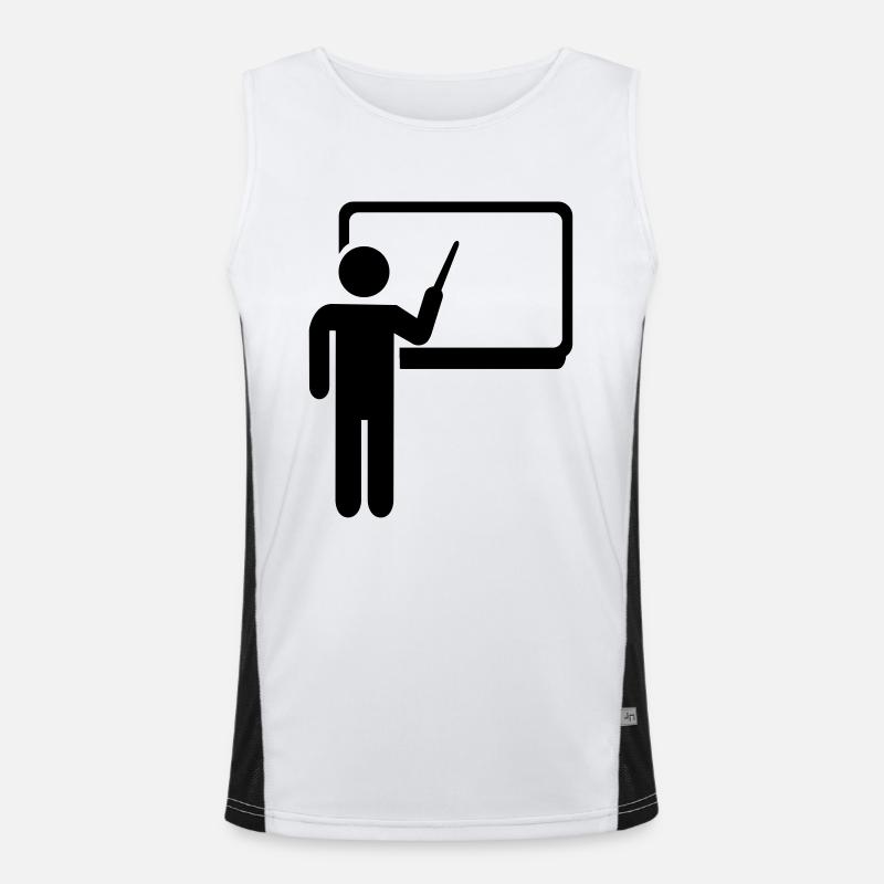 Prof Débardeur respirant contrasté Homme 