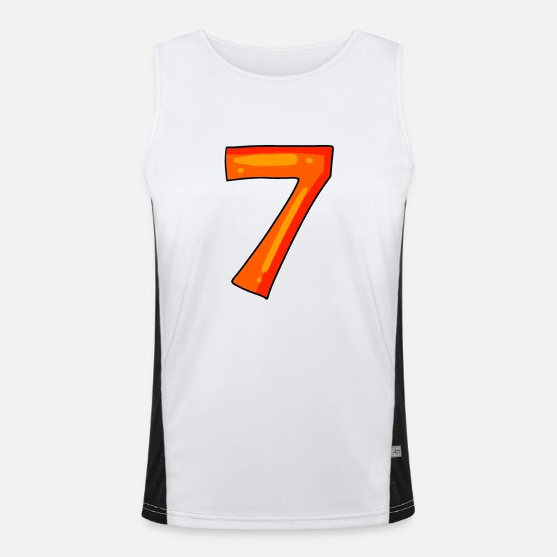 7 Men's Functional Contrast Tank Top 