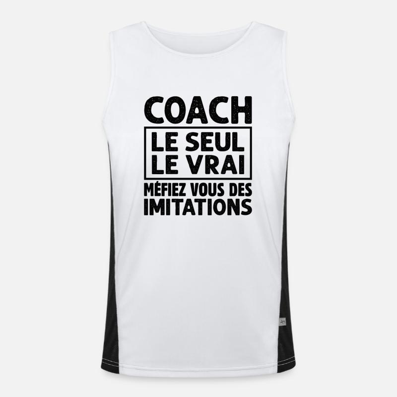 Coach Le Seul Le Vrai Débardeur respirant contrasté Homme 