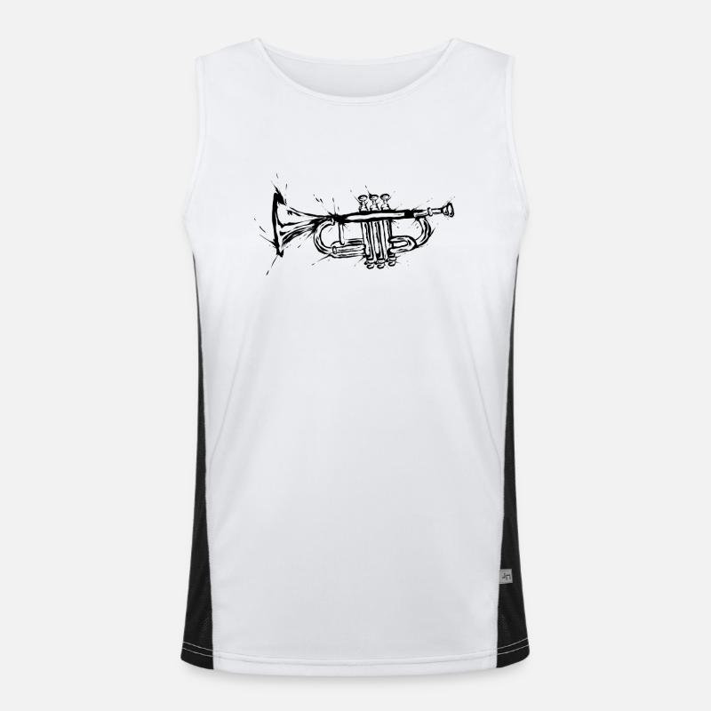 Trumpet Men's Functional Contrast Tank Top 