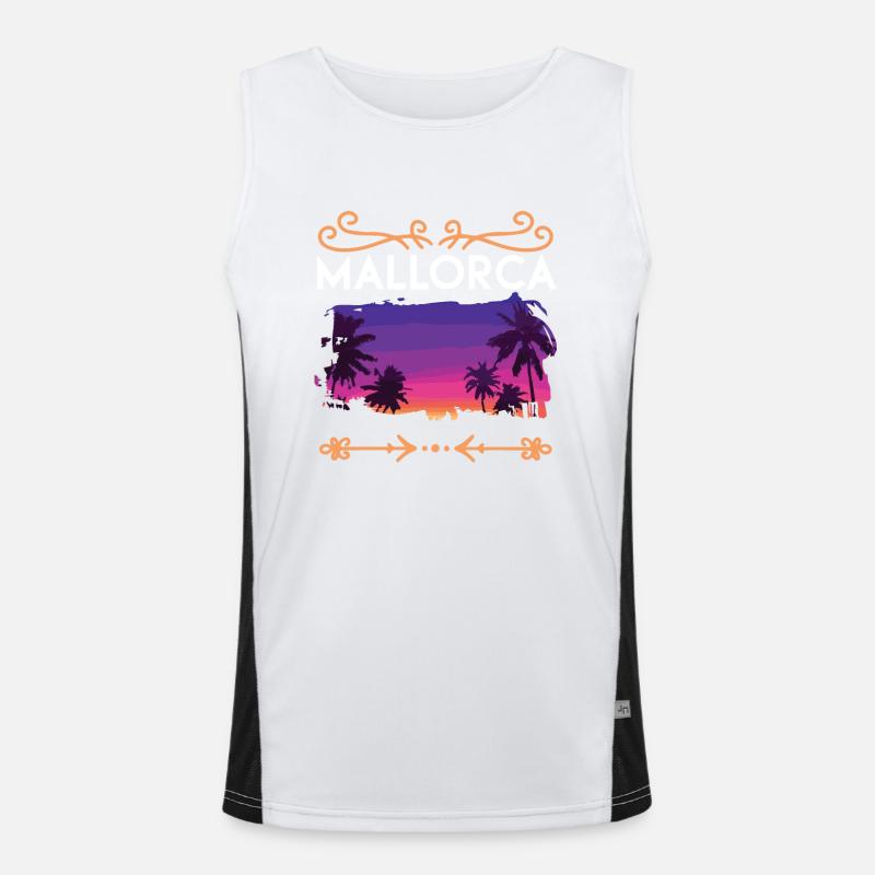 Majorca Men's Functional Contrast Tank Top 