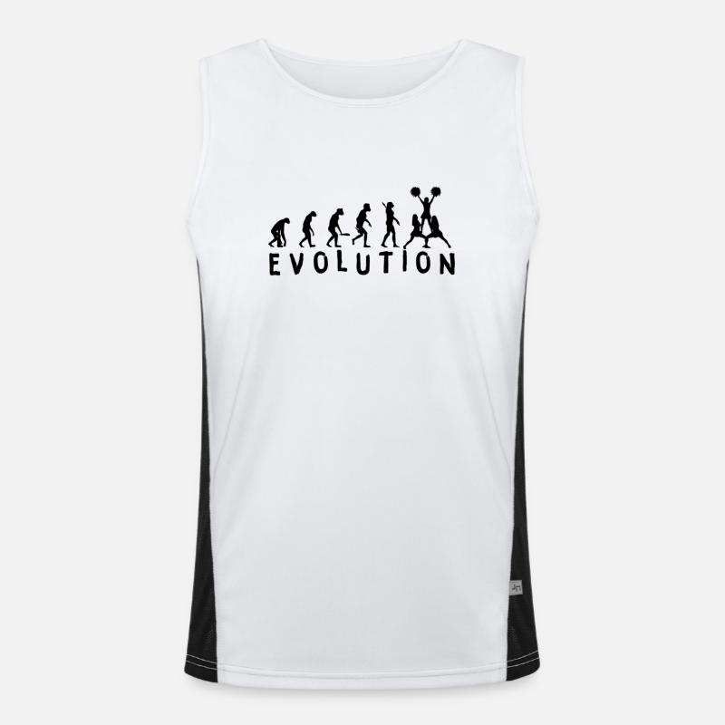 Cheerleading Cheerleader Gift Men's Functional Contrast Tank Top 