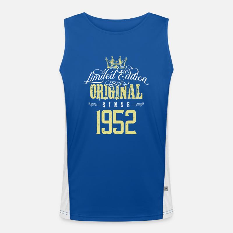 1952 limited edition Funktionelles Kontrast-Tank Top für Männer 