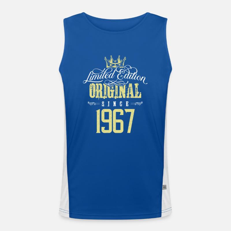 1967 limited edition Funktionelles Kontrast-Tank Top für Männer 