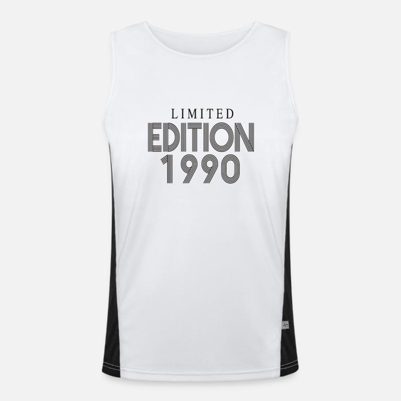 Édition limitée 1990 Débardeur respirant contrasté Homme 