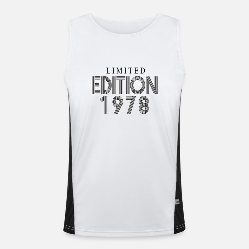 Édition limitée 1978 Débardeur respirant contrasté Homme 