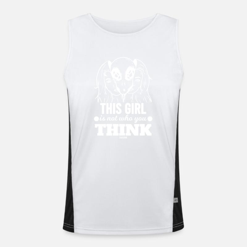 Alien Funktionelles Kontrast-Tank Top für Männer 