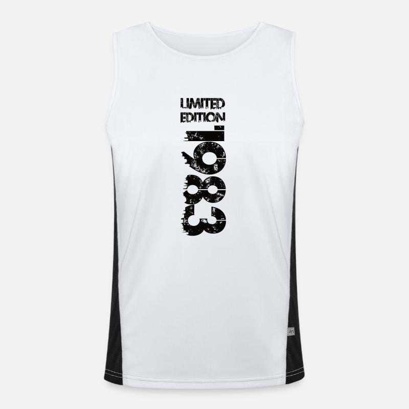 Limited Edition 1983 Funktionelles Kontrast-Tank Top für Männer 