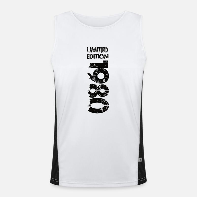 Limited Edition 1980 Men's Functional Contrast Tank Top 
