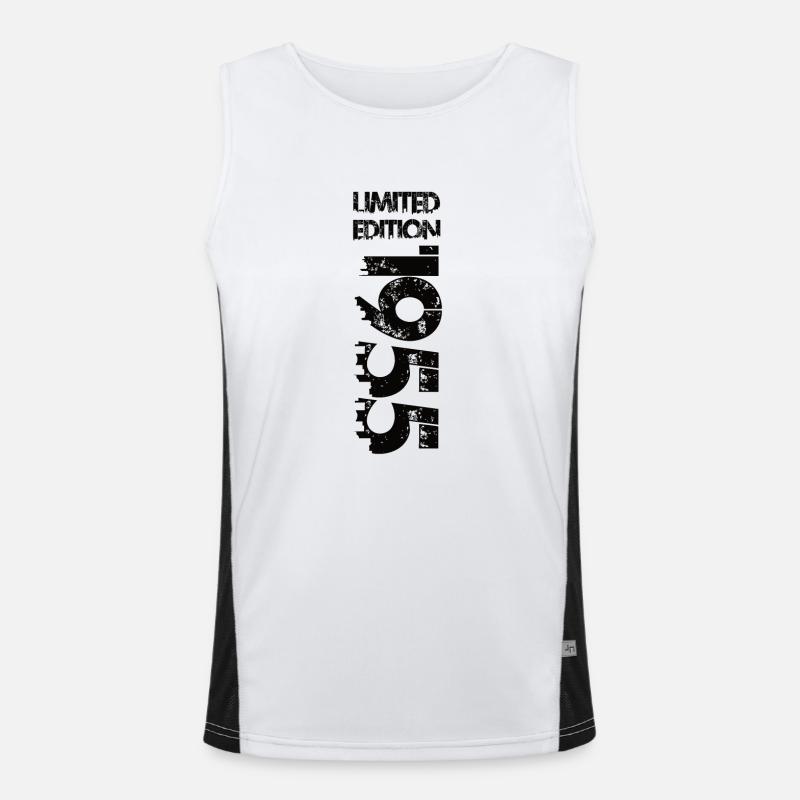 Limited Edition 1955 Funktionelles Kontrast-Tank Top für Männer 