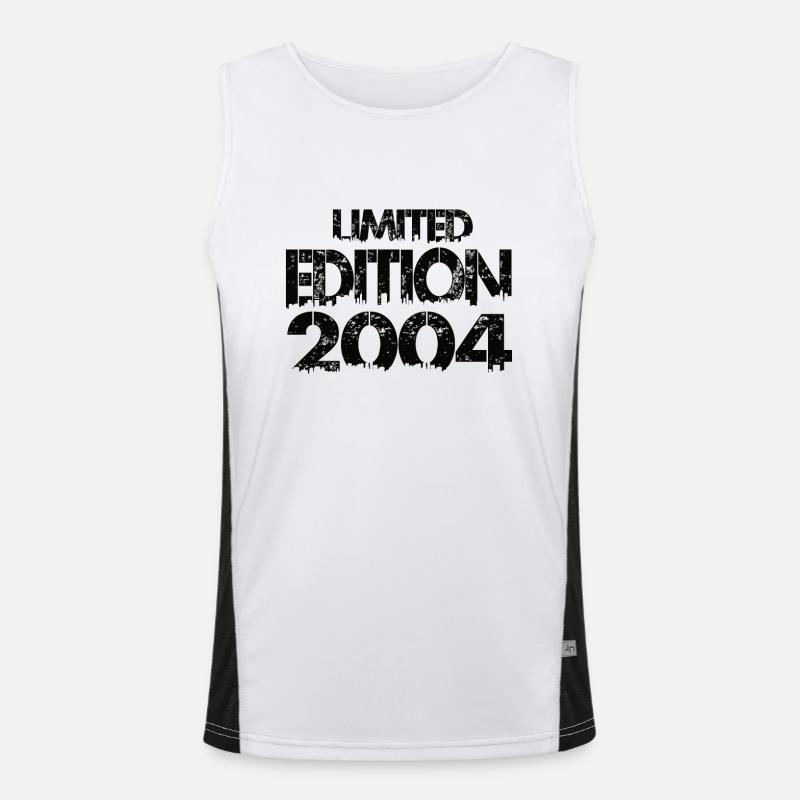 Limited Edition 2004 Funktionelles Kontrast-Tank Top für Männer 