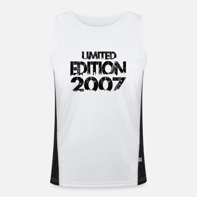 Édition limitée 2007 Débardeur respirant contrasté Homme 