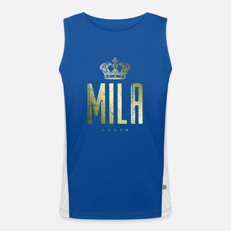 Mila Débardeur respirant contrasté Homme 