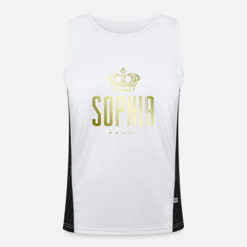 Sophia Men's Functional Contrast Tank Top 