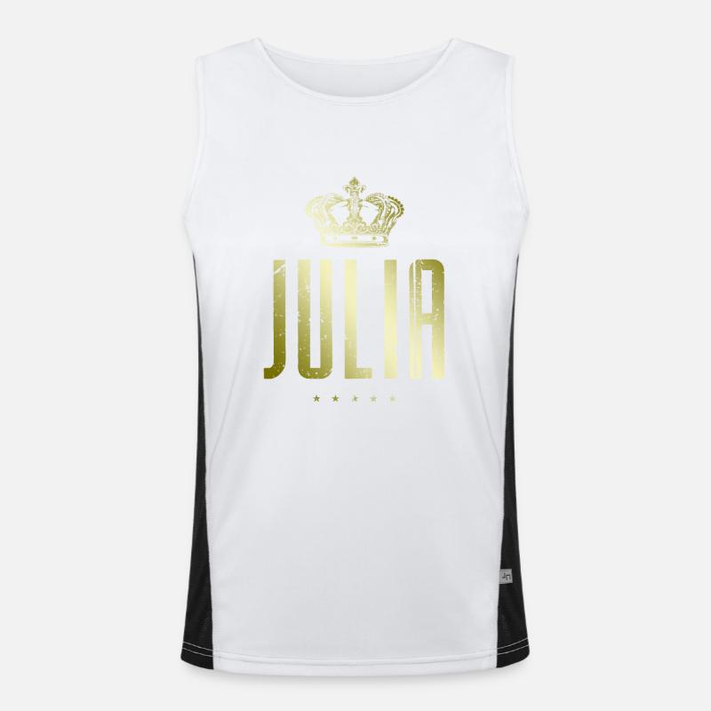 Julia Funktionelles Kontrast-Tank Top für Männer 
