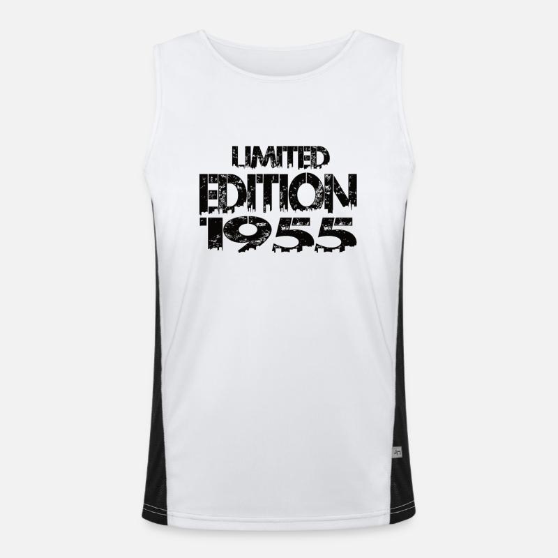 Limited Edition 1955 Funktionelles Kontrast-Tank Top für Männer 