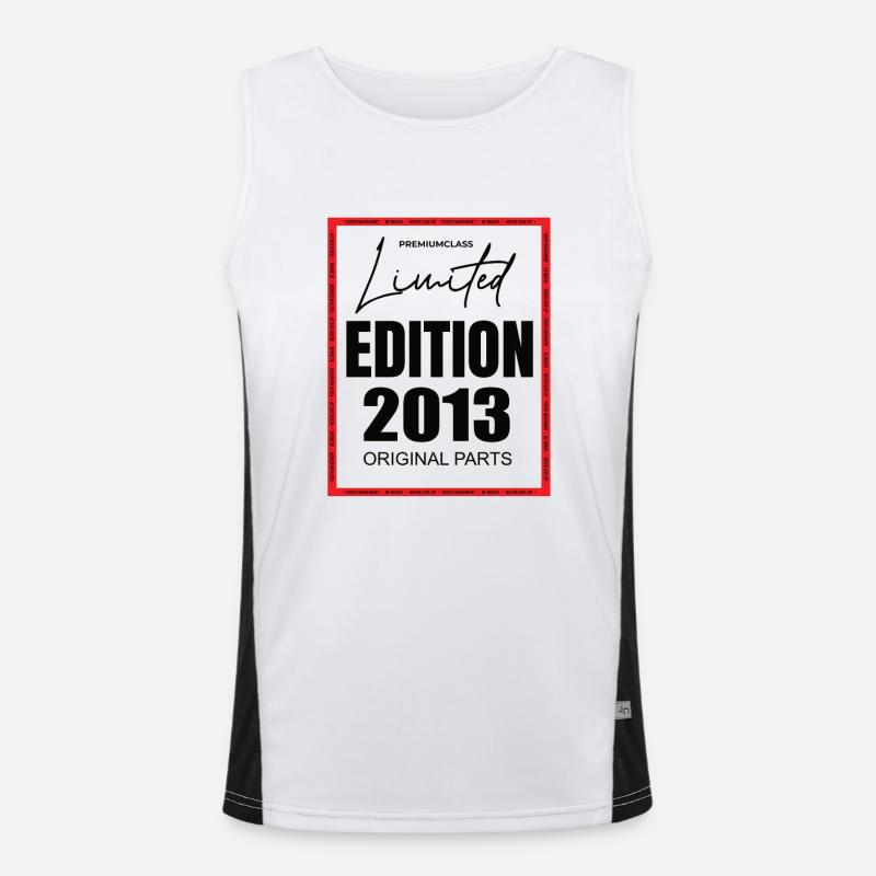 Limited Edition 2013 Funktionelles Kontrast-Tank Top für Männer 