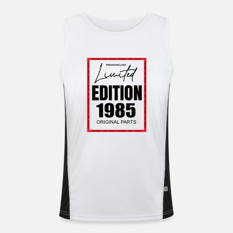 Édition limitée 1985 Débardeur respirant contrasté Homme 