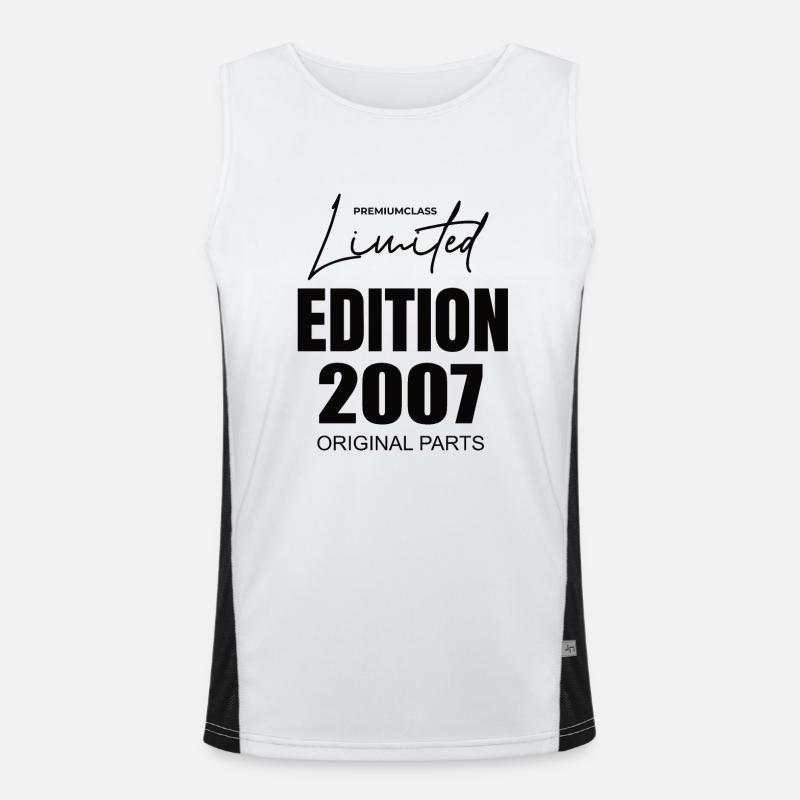 Limited Edition 2007 Funktionelles Kontrast-Tank Top für Männer 